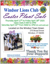 The Windsor Lions Easter Plant Sale