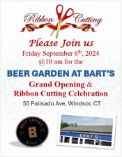 Beer Garden at Bart's Grand Opening