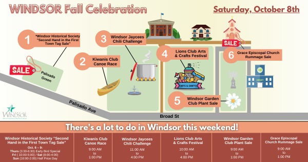 Oct 8th Activities in Windsor Center